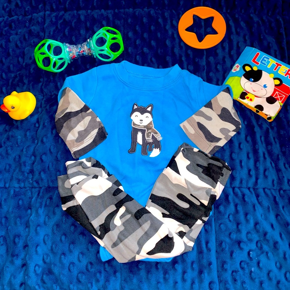 Camo Wolf outfit